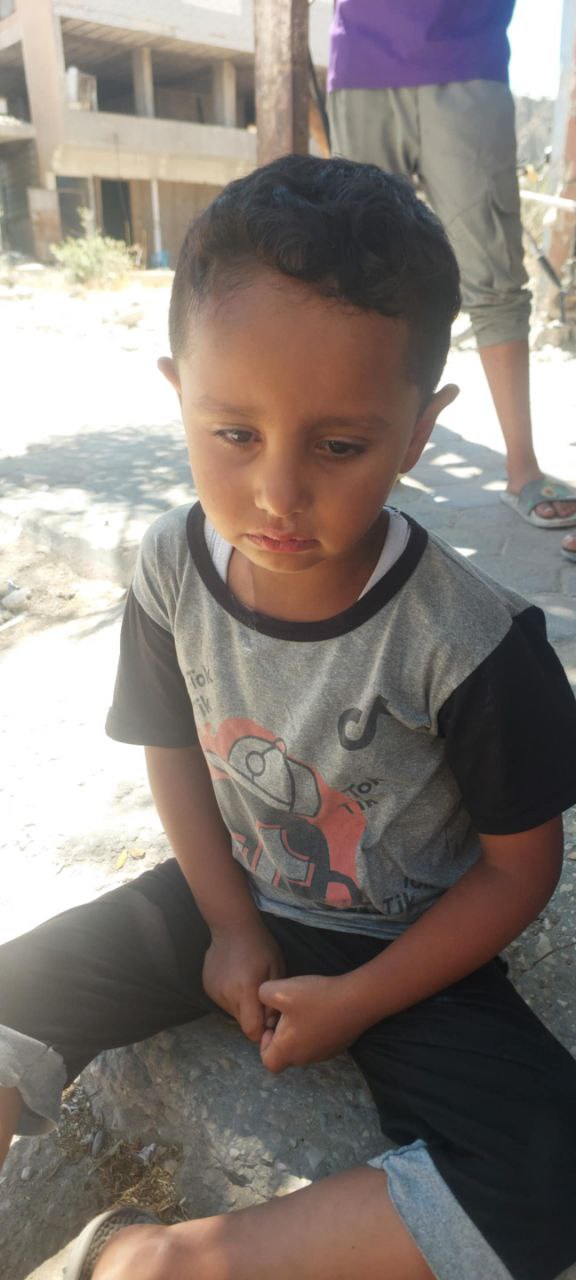 A child who is lost in the party of brother: Mahmoud Matar 0598698399