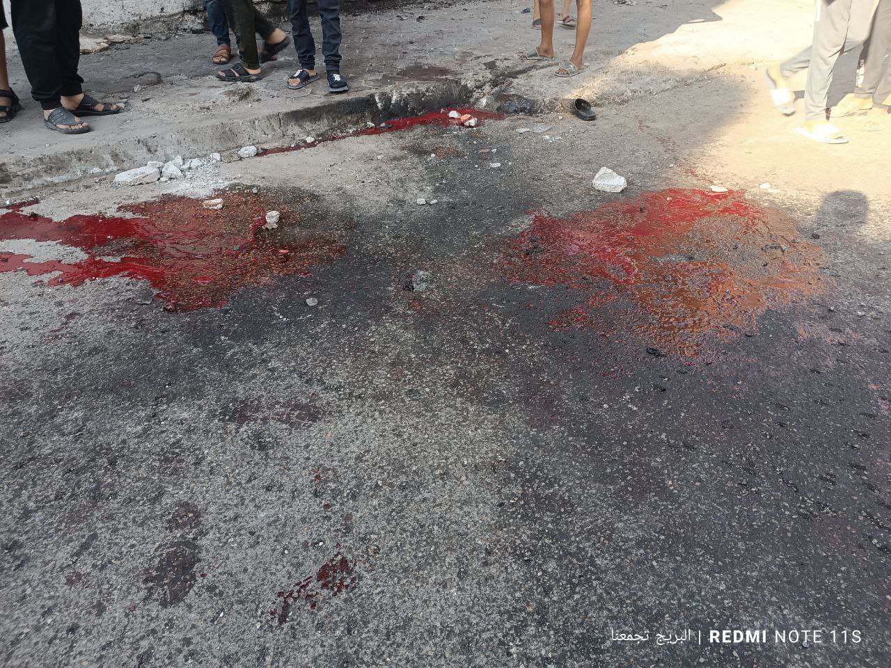 The blood of the pure martyrs that were unjust