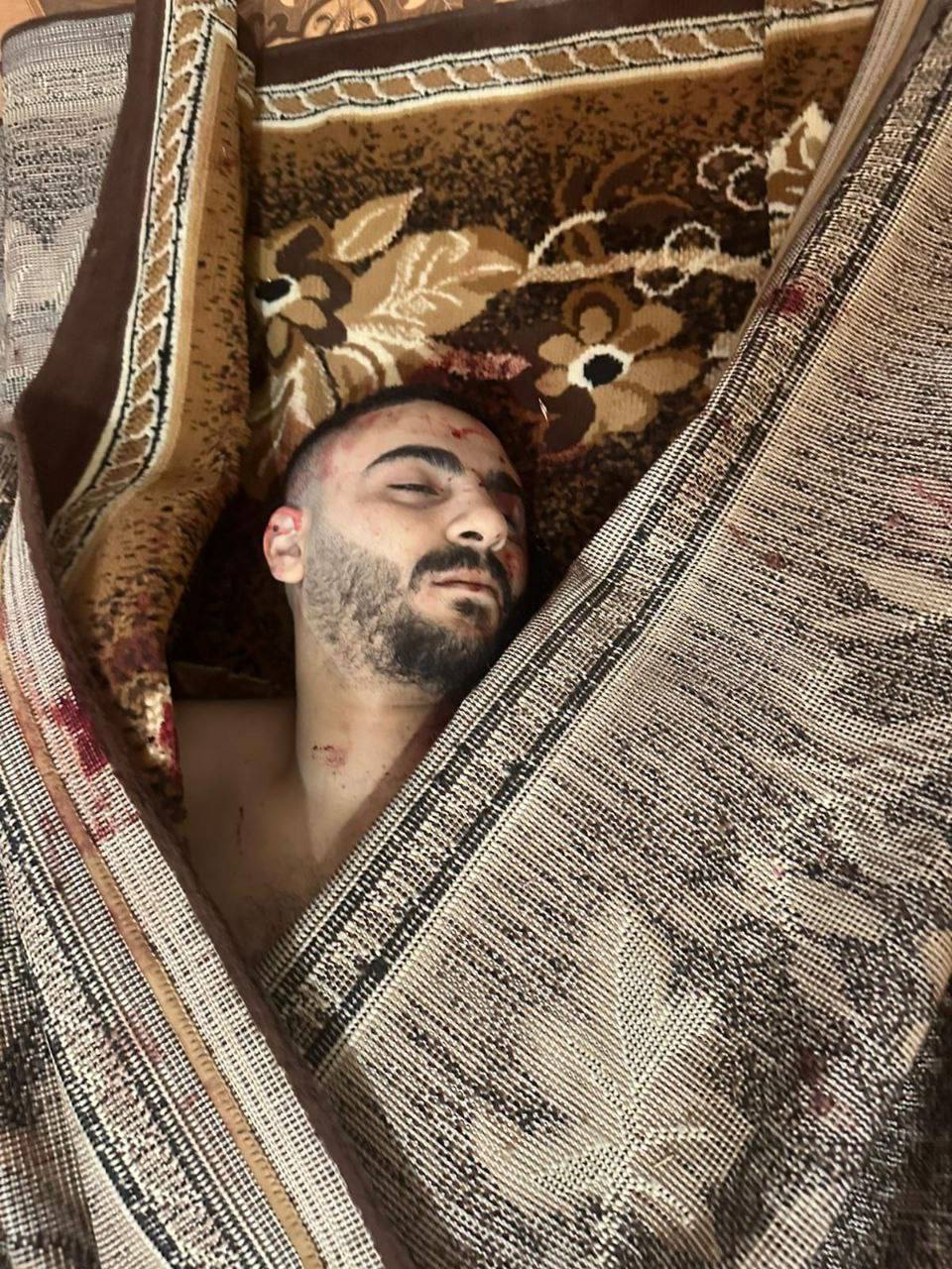 The martyr "Qusay Nasser Mahmoud Nassar, 23," who was assassinated by the occupation forces after be