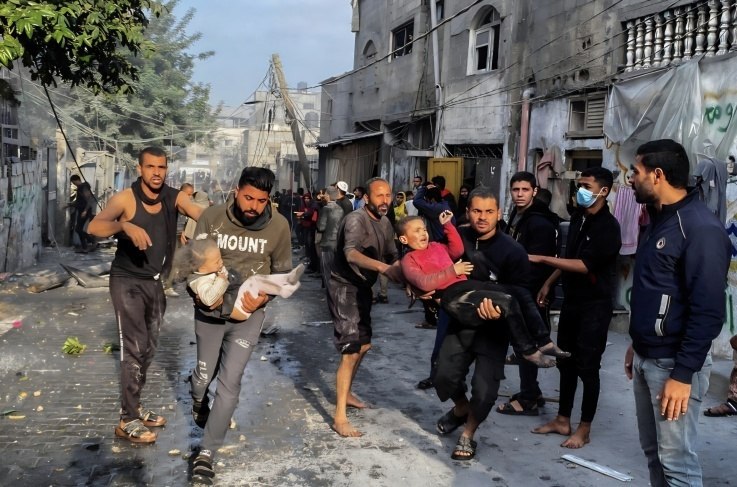 Dozens of martyrs, wounded, and renewed massacres in Gaza and Al -Wusta