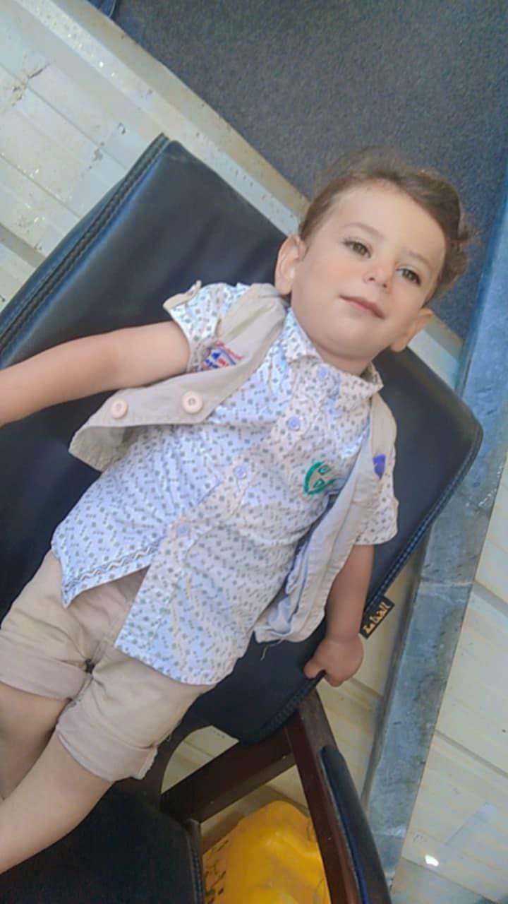 A young child who was 3 years old, displaced in the Al -Maqousi area, is missing after the Al -Dhahr