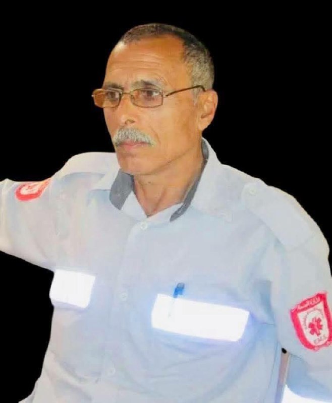 The martyrdom of the paramedic: Shuaib Shuaib, "Abu Omar", after an Israeli bombing of the Al -Mawsi