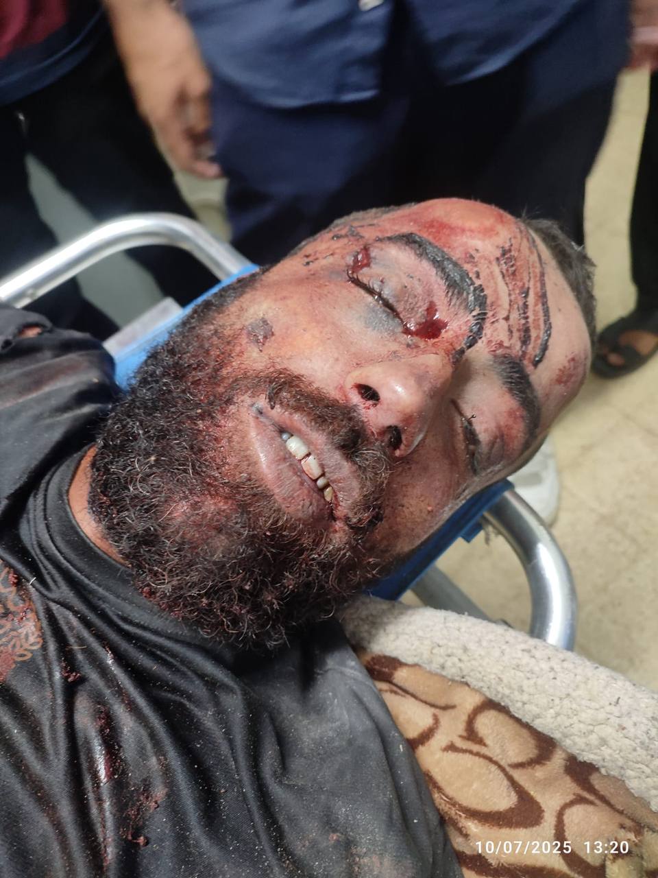 The presence of an unknown martyr was brought from the Al -Faloga area (it is now in the reception o