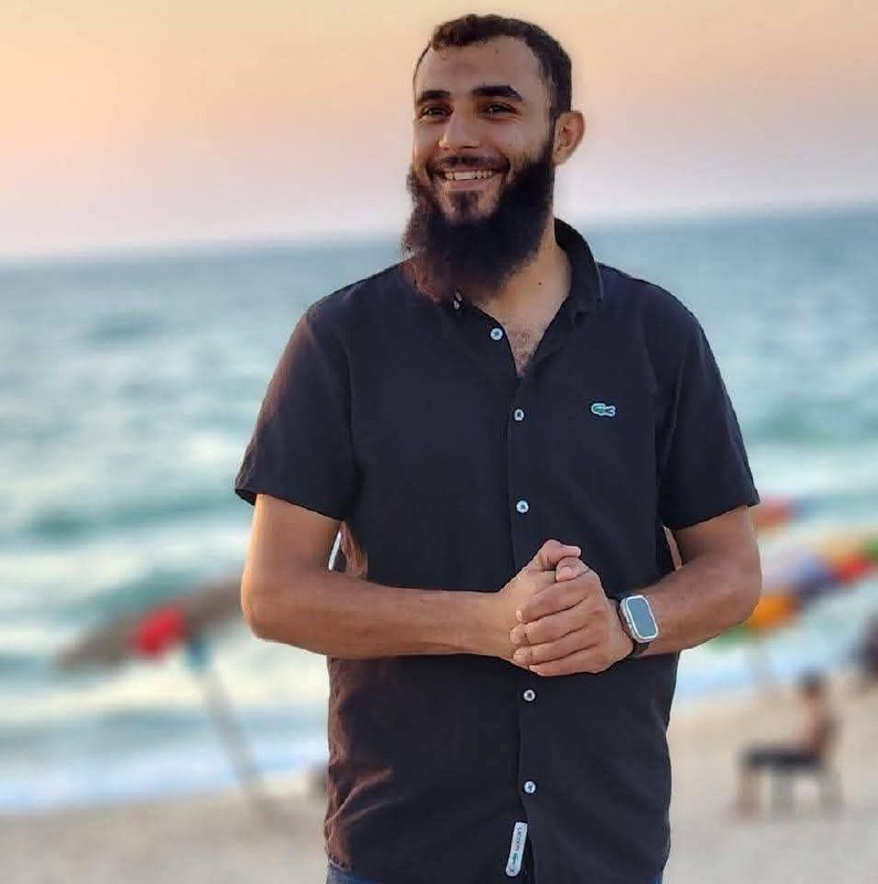 Image: The martyr/ Bakr Muhammad Al -Majayeda, who rose today in the afternoon of an Israeli raid ta
