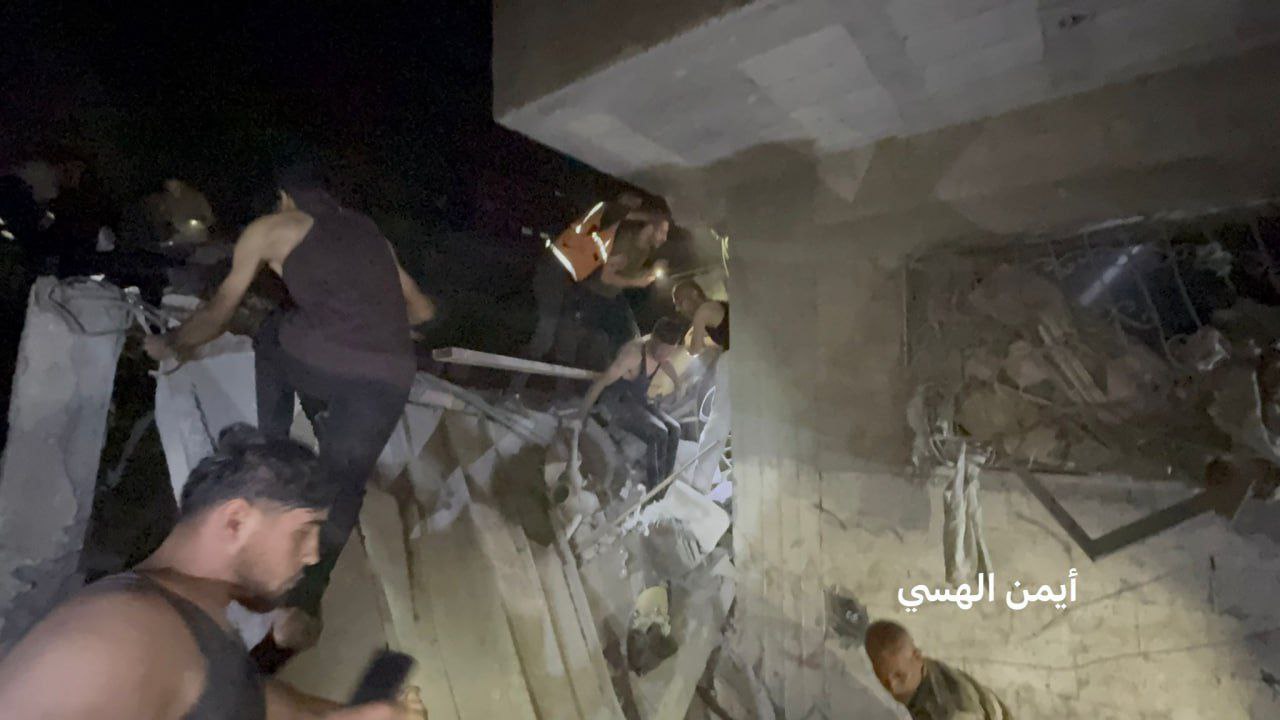 5 Martyrs and injuries as a result of the bombing of the occupation planes as a house for the Nassar