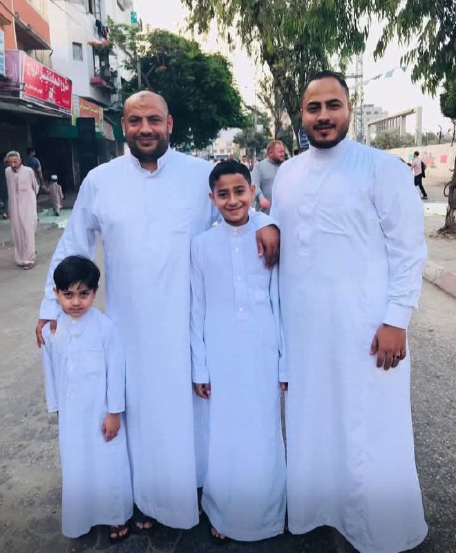 The martyr: Omar Saeed Aqel, "Abu Anas", the martyr: Anas Omar Aqel, the martyr: Abd al -Rahman Aqel