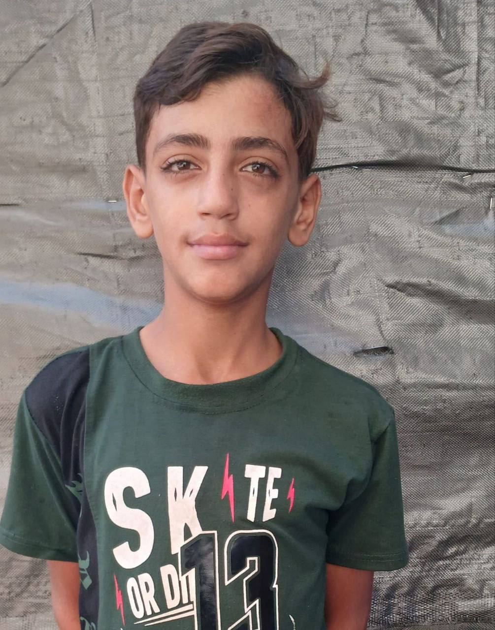 The loss of the child Mahmoud Abu Nima is 15 years old, a resident of the tunnel area has been missi