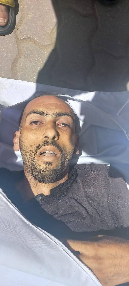 🌟🌟 Knowing the martyr: Amjad Afif Abu Al -Mu'taz from the city of Beit Lahia as a result of targetin