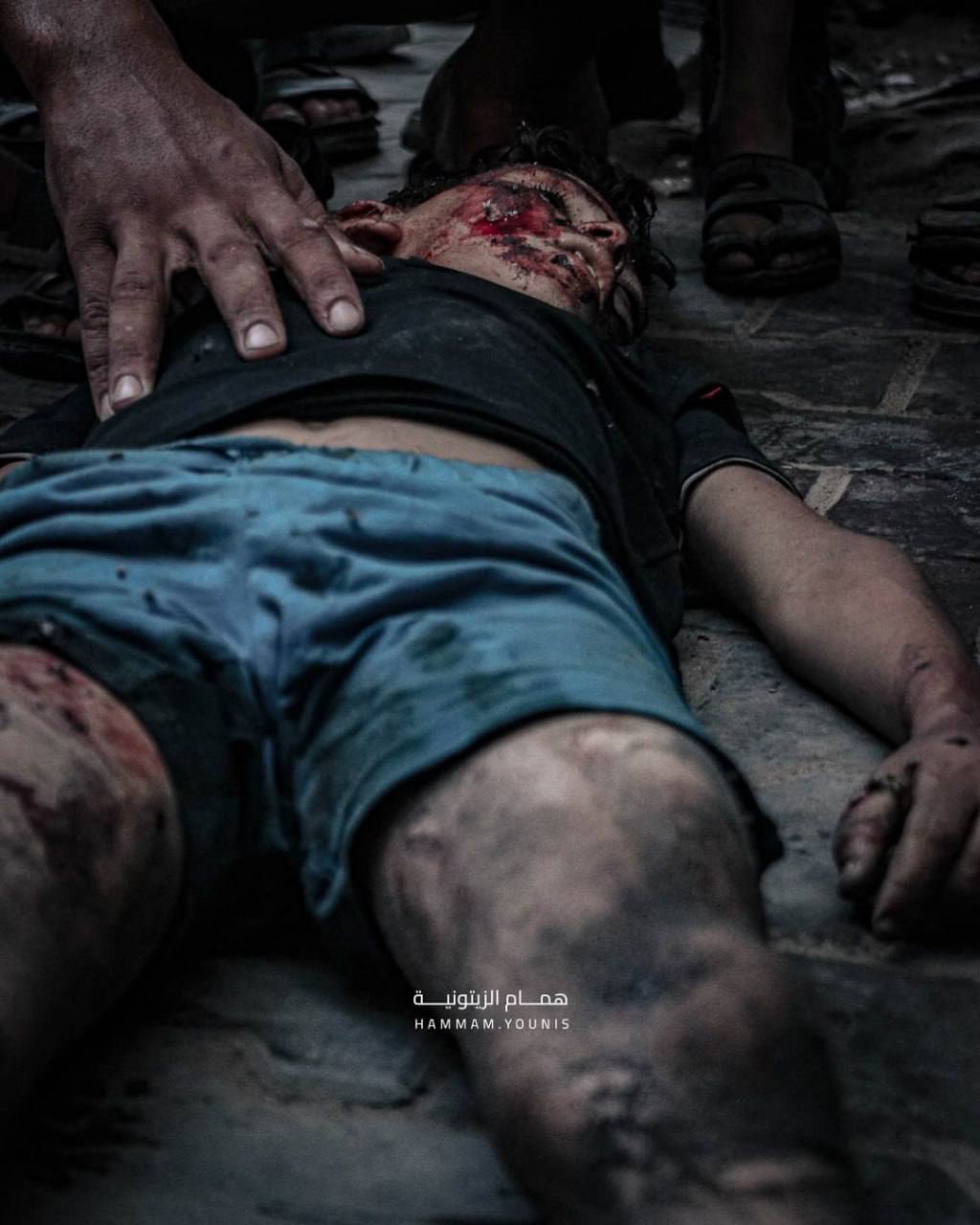 Pictures | Children were martyred as a result of the bombing of the occupation on Gaza City