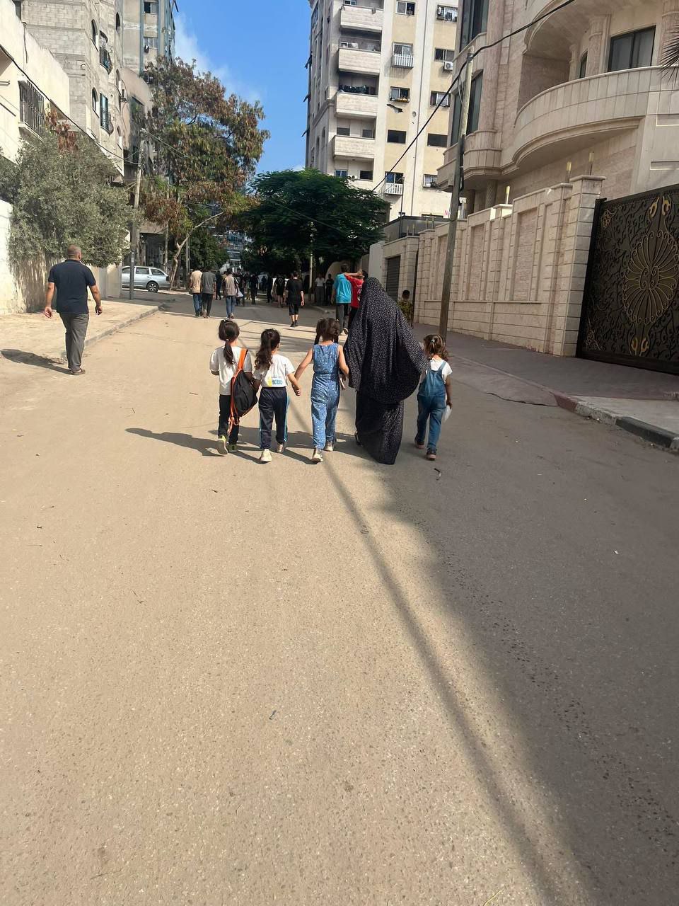 Follow -up Local sources: A number of children survived after the occupation aircraft bombed the roo
