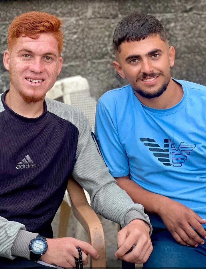Urgently upgrading the two young men: Abboud Imad Al -Dahnoun Al -Masry and the martyr: Mohamed Sale