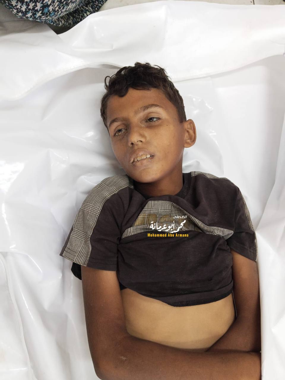 Anonymous martyr from Al -Shakoush area, northwest of the city of Rafah.