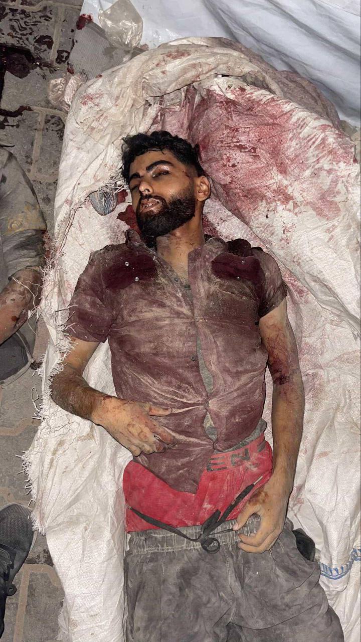 The martyr was identified: Majd Khadr on the residents of Jabalia, from the death area of Zikim.