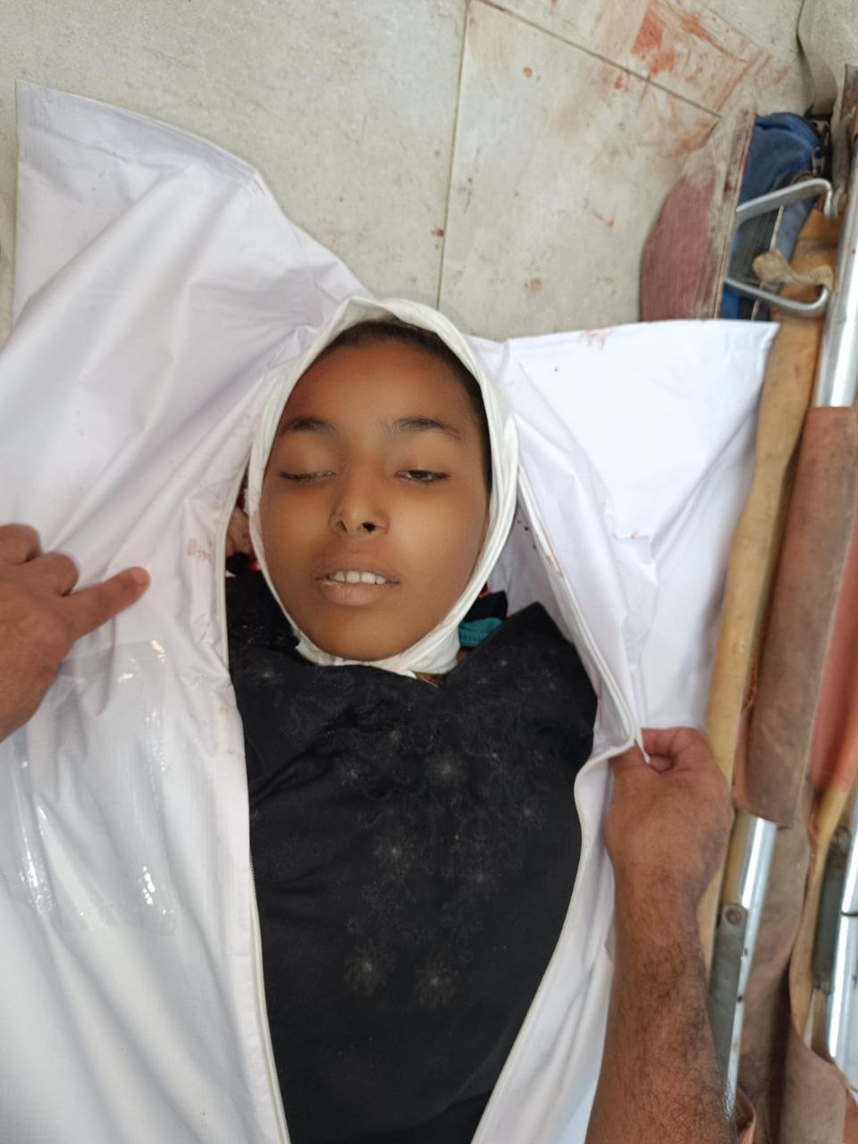 3 Martyrs of unidentified in Nasser Hospital