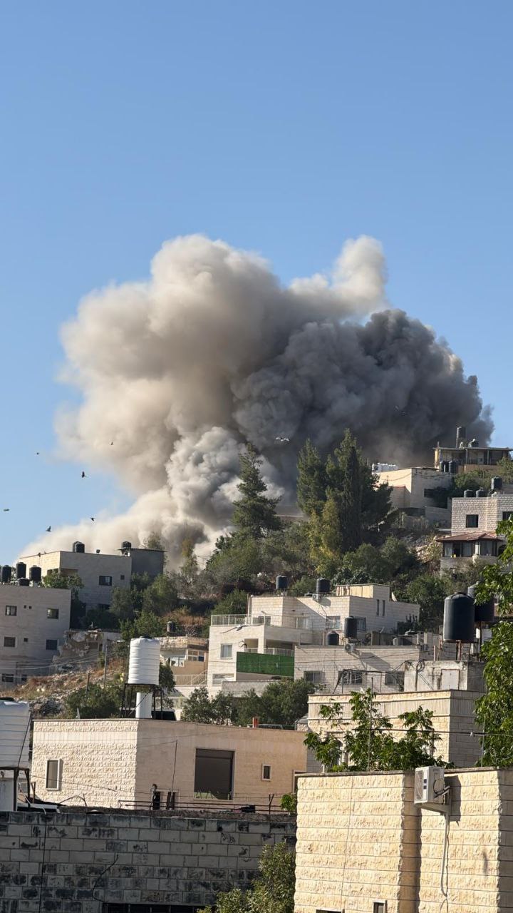 The moment the occupation was blown up to the house of the martyr Wael Lahlouh, the Valley operation