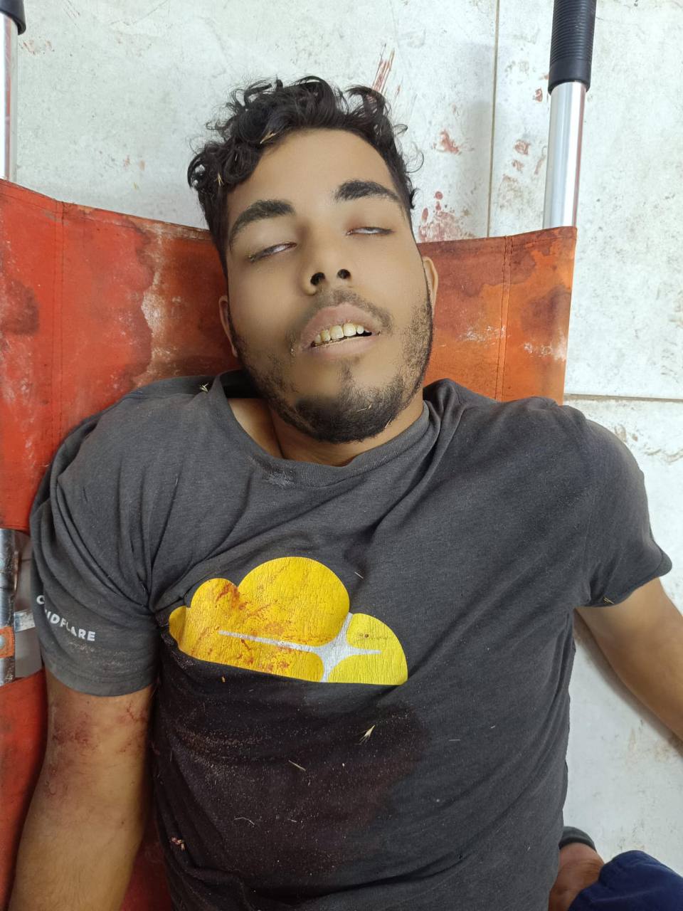 Anonymous martyr from clay aid