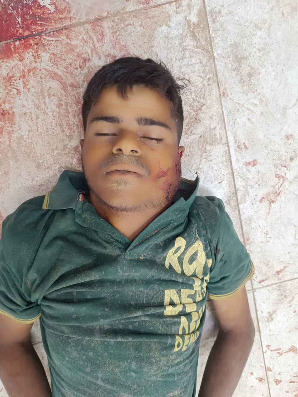 Anonymous martyr from clay aid