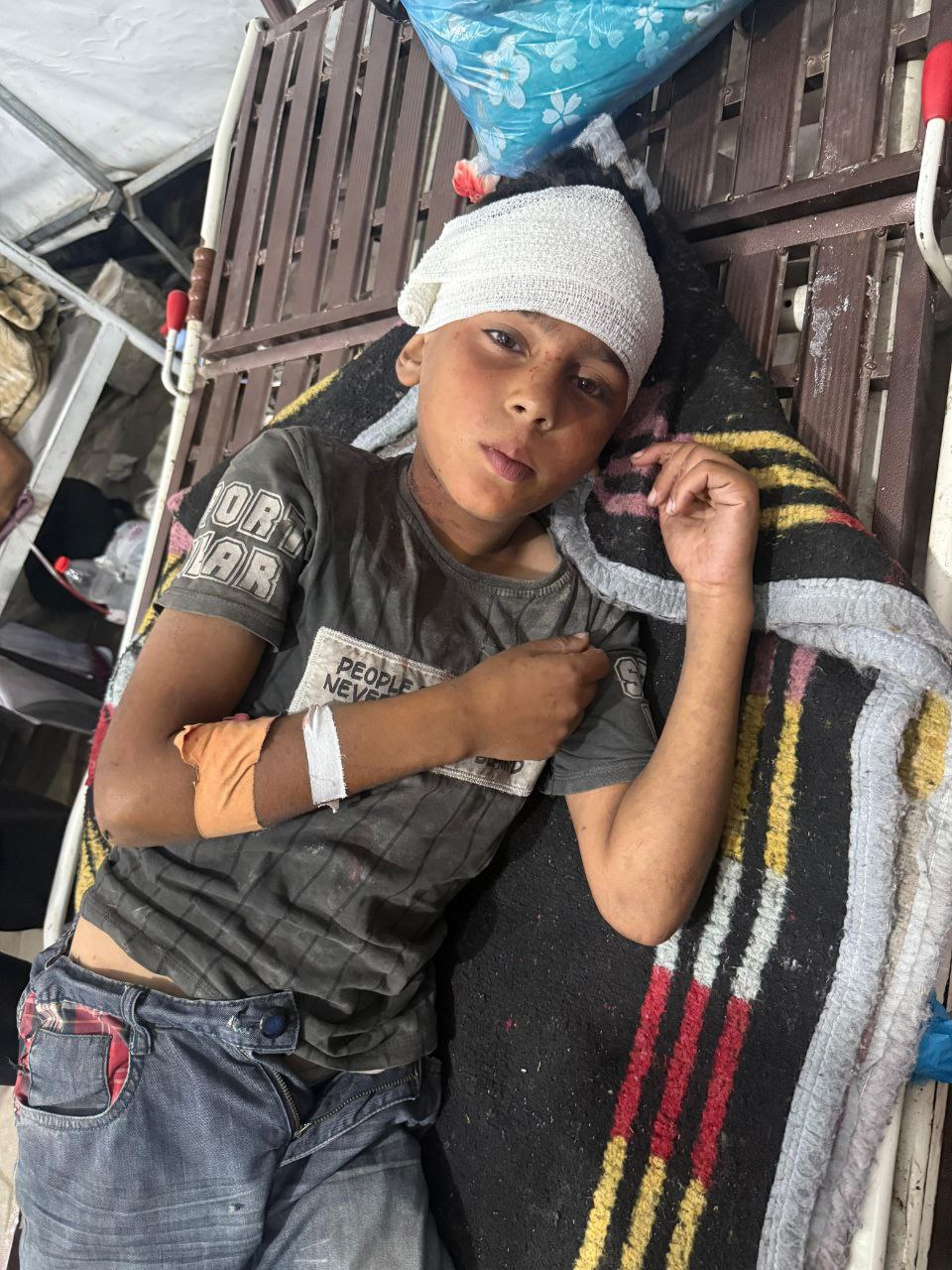 Anonymous child is injured and found in Al -Ma’dani Hospital from the afternoon .. to get to know hi