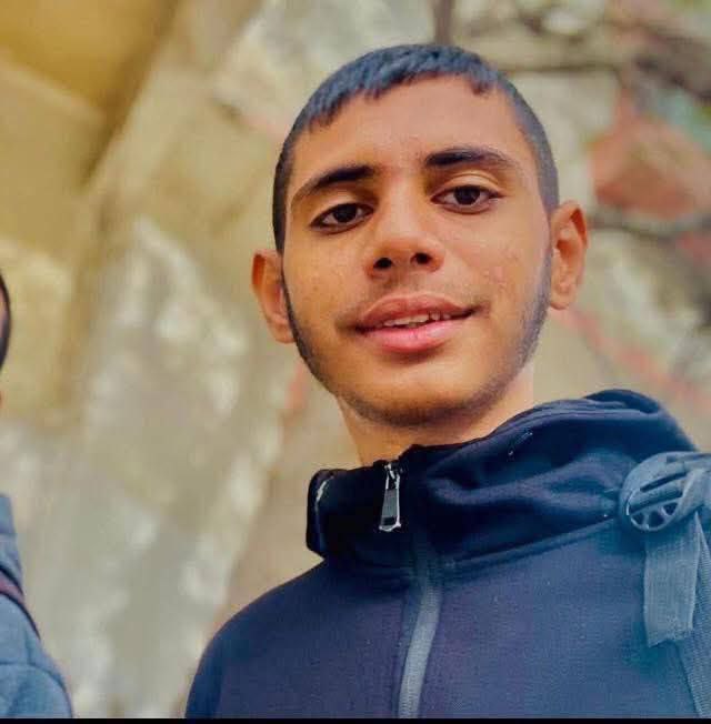 Image of the martyr: Musa al -Atrash, who rose as a result of his injury, which was sustained on Thu