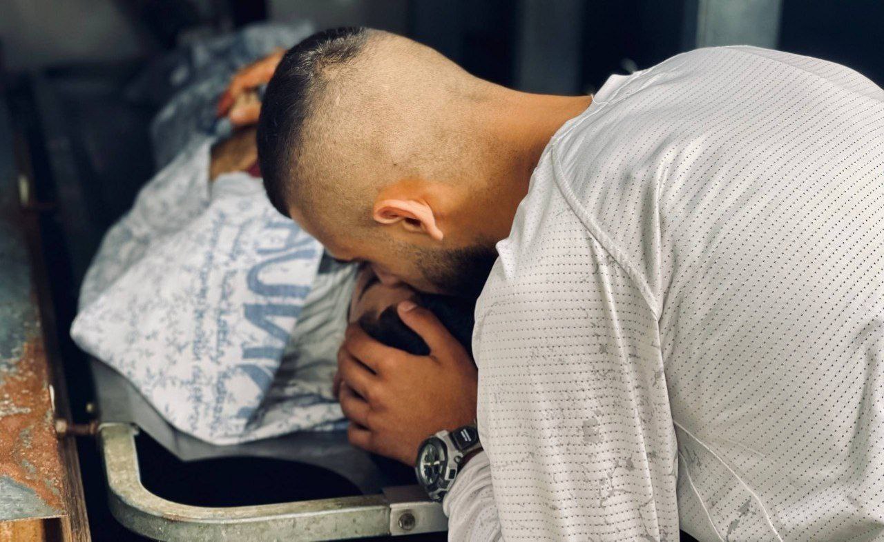 Farewell to the martyr Moeen Subhi Abu Kabr Deriya, who rose during the confrontation of the settler