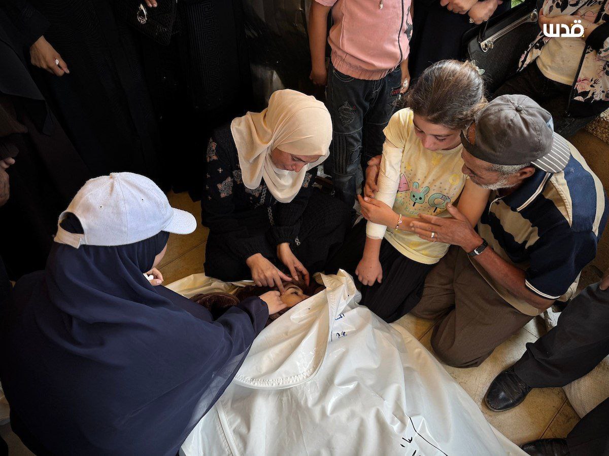 Continuous daily pain .. Farewell and the funeral of martyrs killed by the occupation while trying t