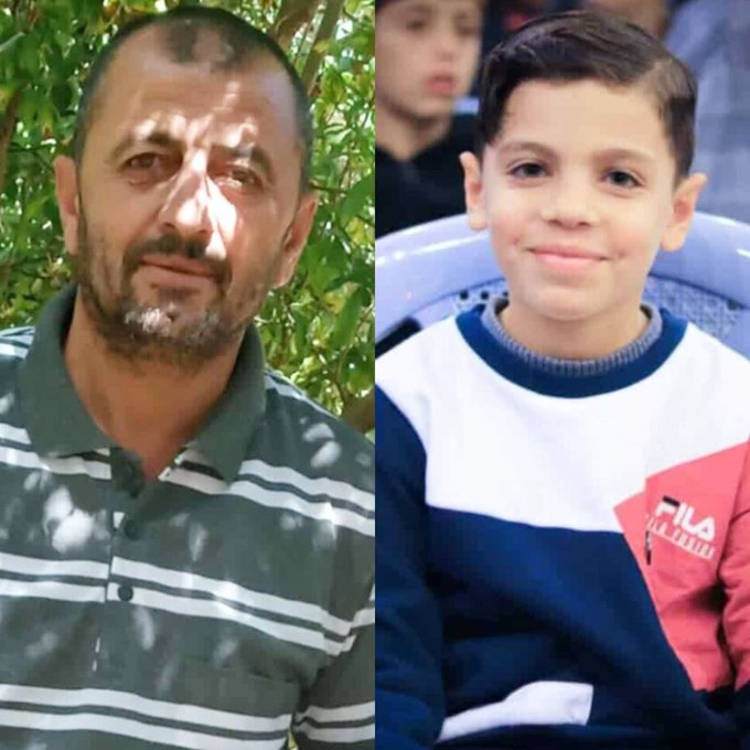 The grandfather and his grandson, whose name was called Shahid L N .. The martyrdom of Hassan Hussei