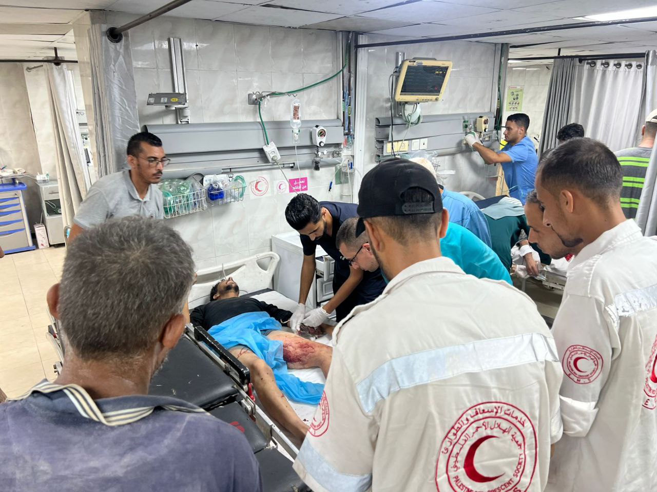 Update | Al -Quds Hospital - Gaza: The Jerusalem Hospital of the Palestinian Red Crescent Society re