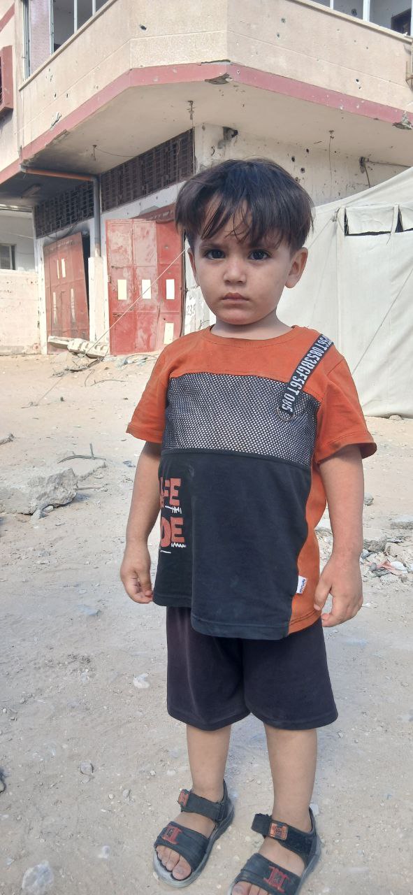 As he arrived .. - this child has two days in our possession until the moment we did not get to know