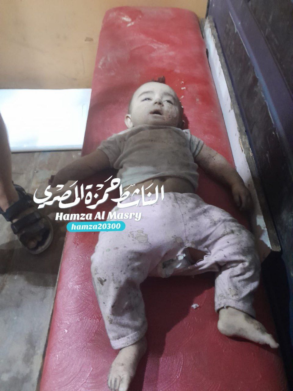 There is no power or power except in God .. Our correspondent speaks that this child was found in a