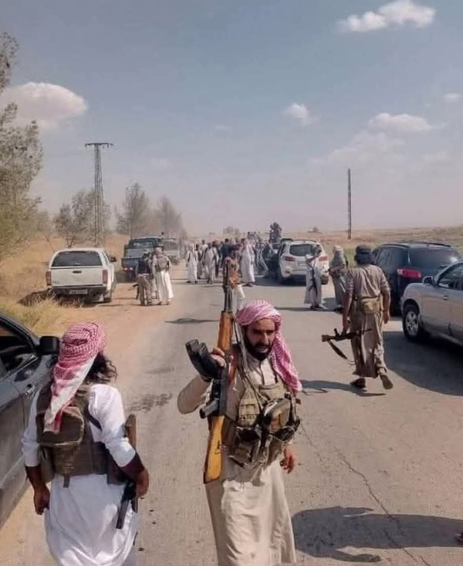 The clans of Deir Al -Zour are preparing to go and stop the massacre of ethnic cleansing against the