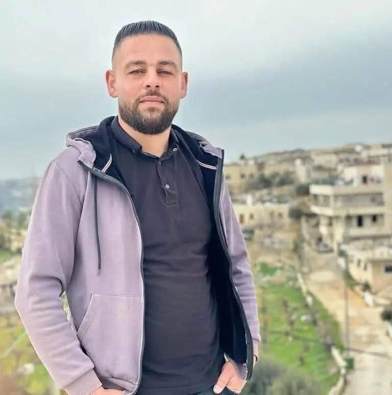 The martyr Rabie Muhammad Yusef Taqatqa (31 years old), who was raised by the occupation bullets, ye