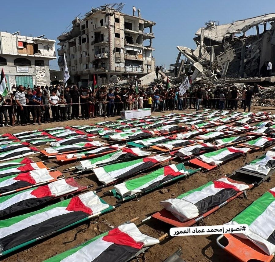What do we know about the bloody massacre committed by the occupation against the Abu Sharia and Al-