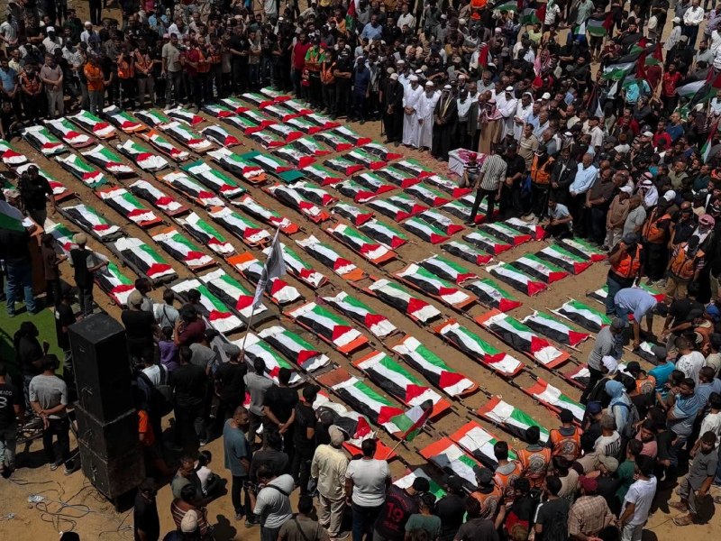 112 martyrs...the largest mass funeral in Gaza