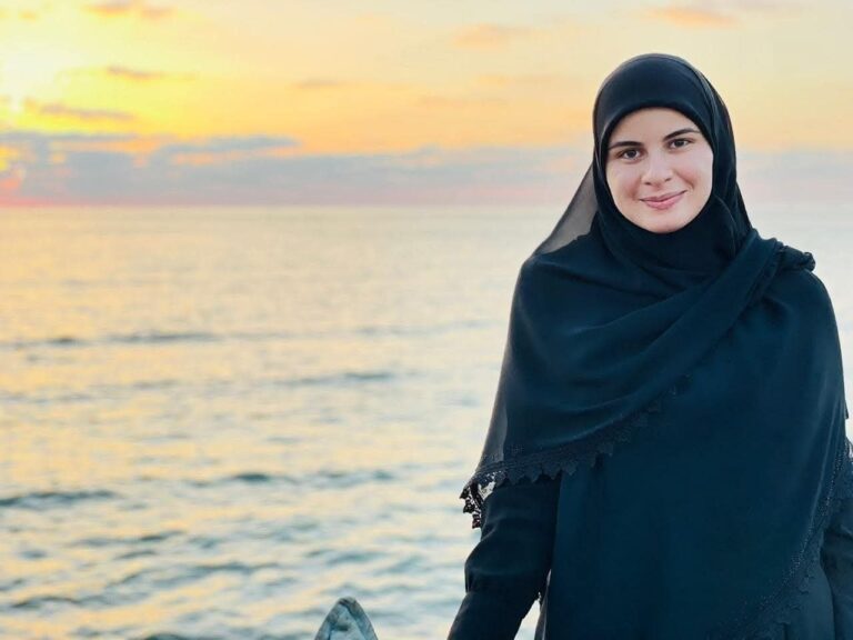 Image | The young woman, Israa Bahja, from the town of Jabshit, was martyred as a result of an occup